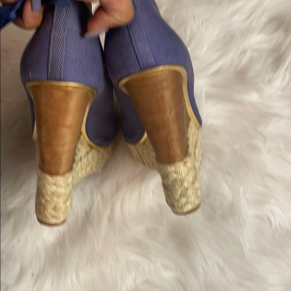BCBG Denim Wedges - Picture 3 of 4